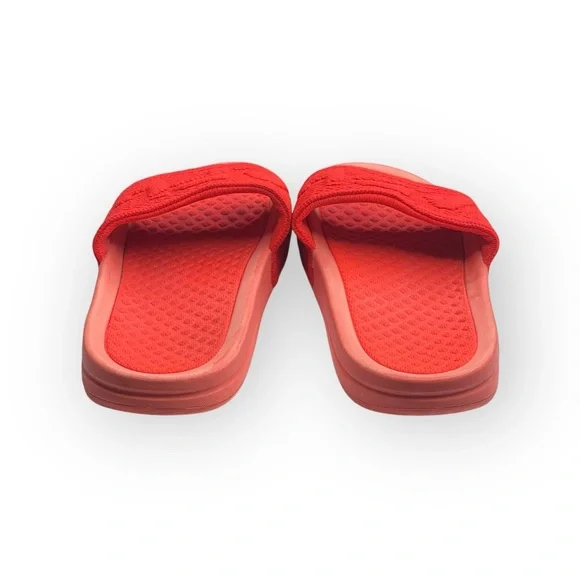 APL x Free People 𖤐 Limited Ed Logo Techloom Slide Sandal 𖤐 Magma Orange 𖤐 9M - Picture 5 of 16
